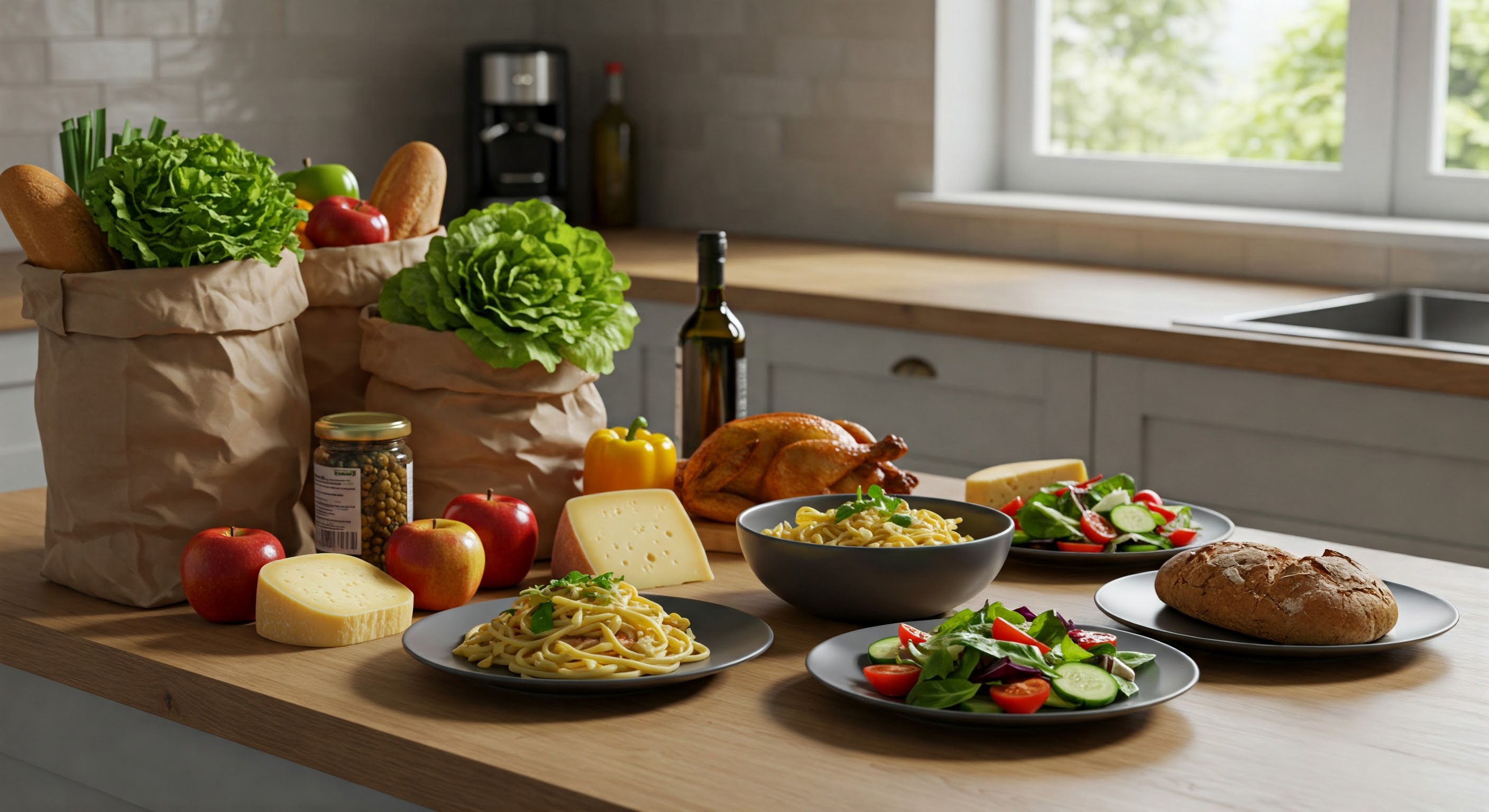 Delicious pasta dish